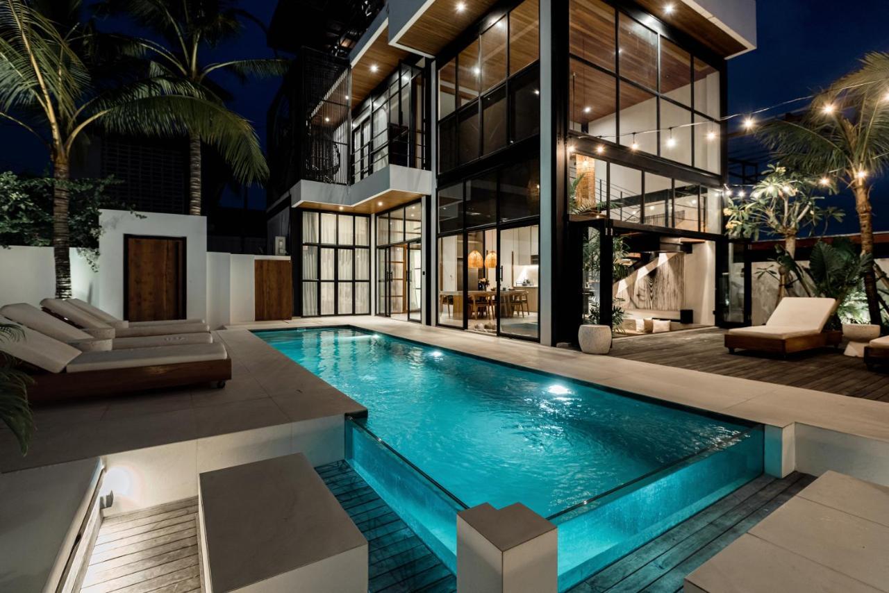 Baliwood Villas - Ocean View 坎古 外观 照片